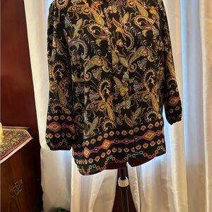 Vintage Paisley Blouse